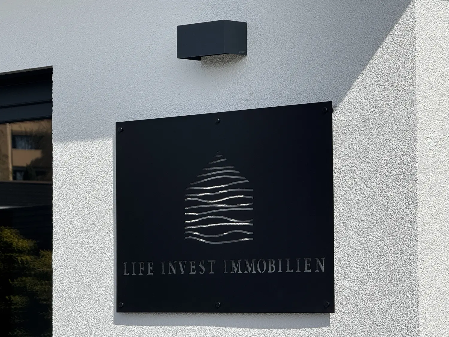 Life Invest Immobilien - Büro-Tafel